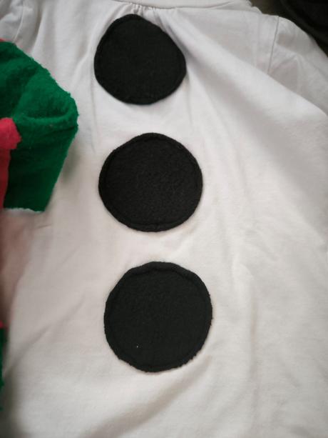 Karnevalový kostým snehuliak, 