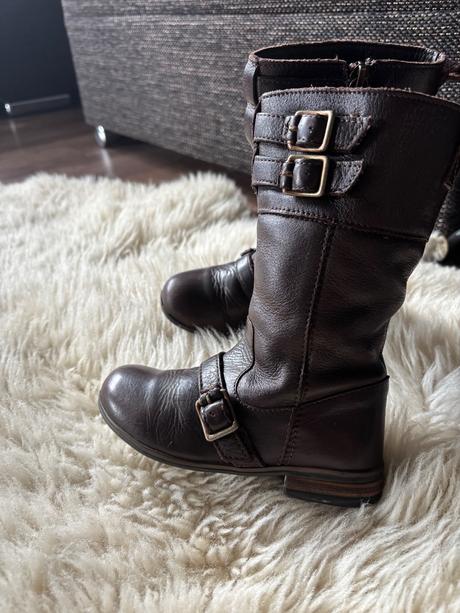 Kožené čižmičky zara, zara,27