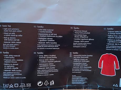 Dámska tunika, esmara,42