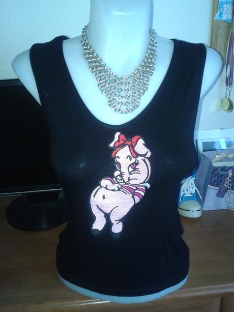 Tieločko s prasiatkom veľ. s, s