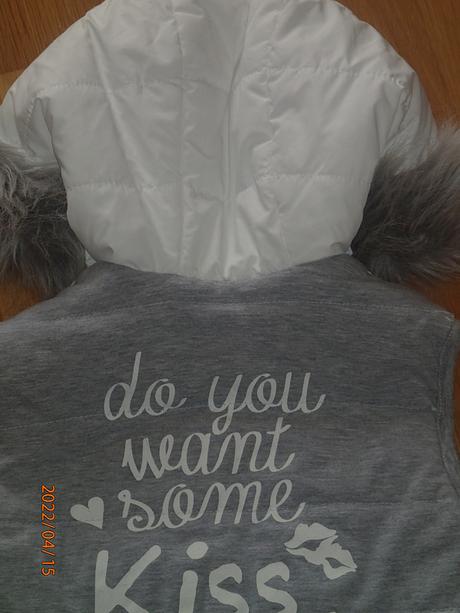 Biela vesta wojčik, wojcik,128