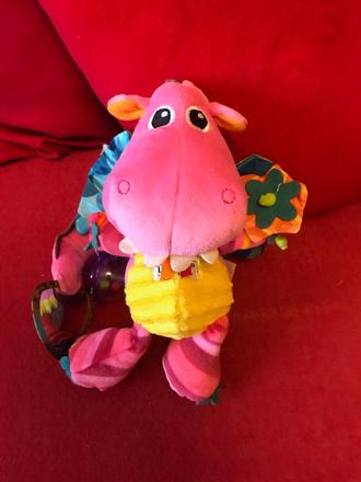 Dráčik závesný na kočík zn. lamaze, 24 cm,