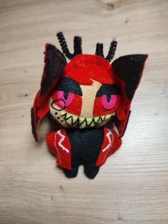 Alastor hazbin hotel plyšák,