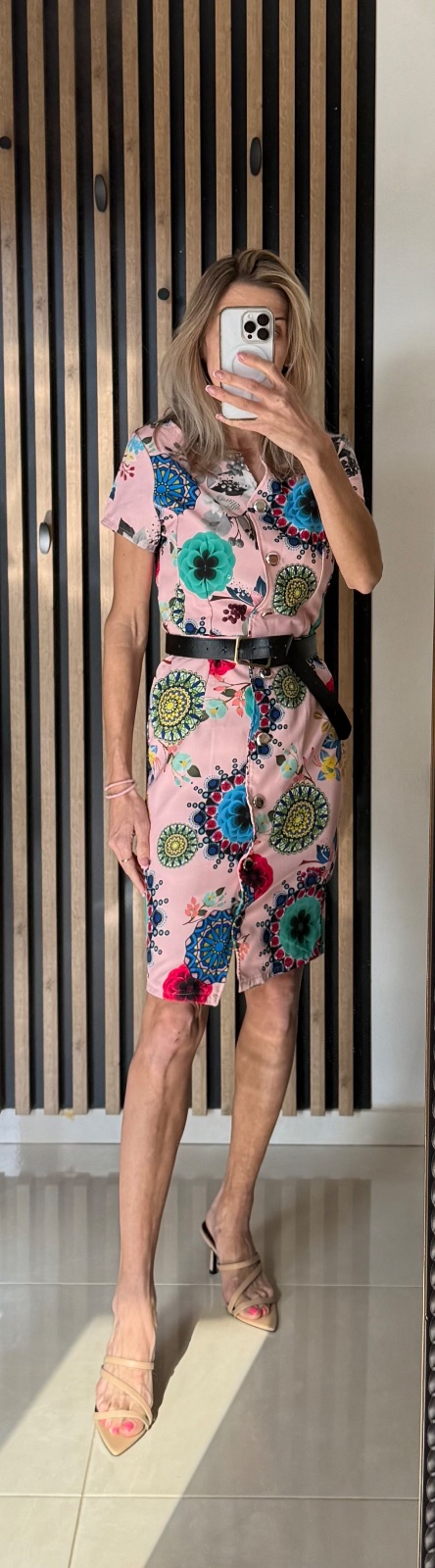 Vzorované šaty, xs