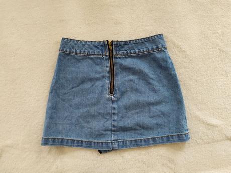 Riflová suknička, f&f,122