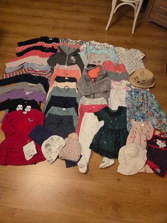 Balík oblečenia 74- 80, 68–80