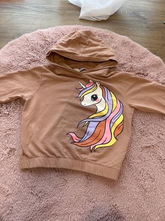 Mikina s jednorozcom h&m, h&m,110