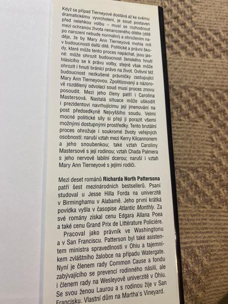 Ochraňuj a braň richard north patterson, 