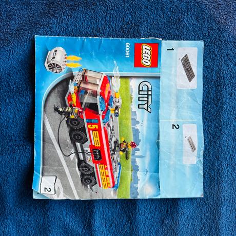 Lego city 60061 letiskové hasičské auto, 