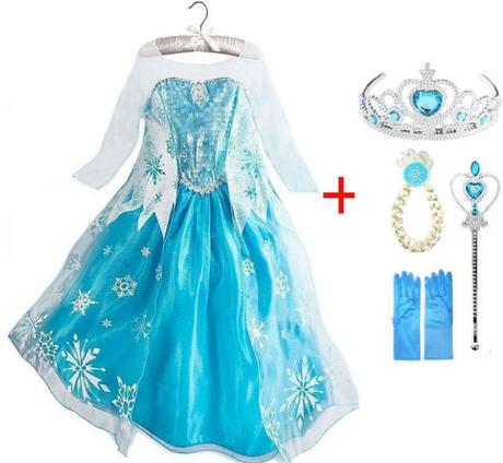 Elza frozen ľadové kráľovstvo nové aj doplnky, 