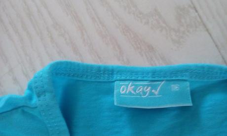 Bledomodre tričko, okay,116