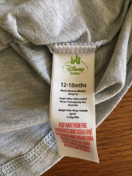 Tričko s veľkou minnie vpredu, disney,86