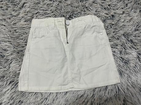 Dievčenská biela sukňa, next,140