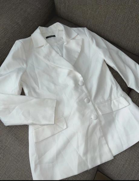 Trendyol sako biele s, s