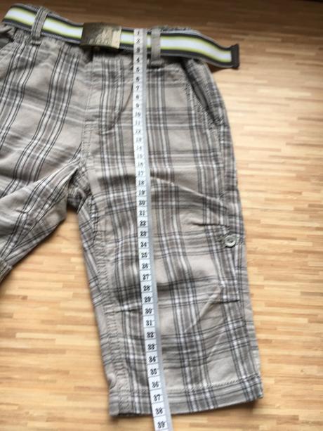 Karovane letne gatuse - kratasy, h&m,74