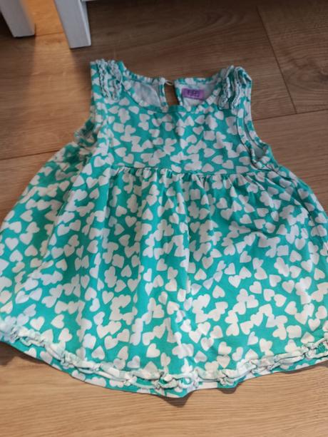 Balík šaty šatky na leto 1,5-2 roky, h&m,92