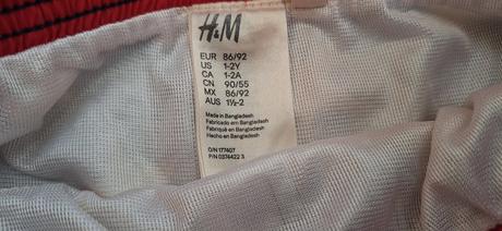 Frajerske plavky, h&m,92