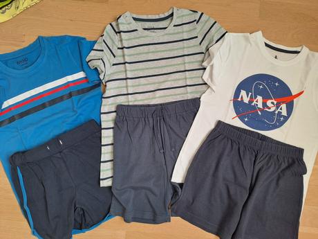 Letné pyžamá 3 ks, tchibo,140