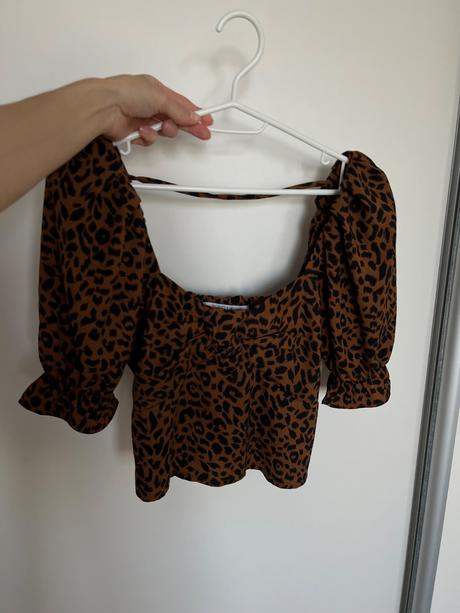 Dámsky tigrovaný top, s