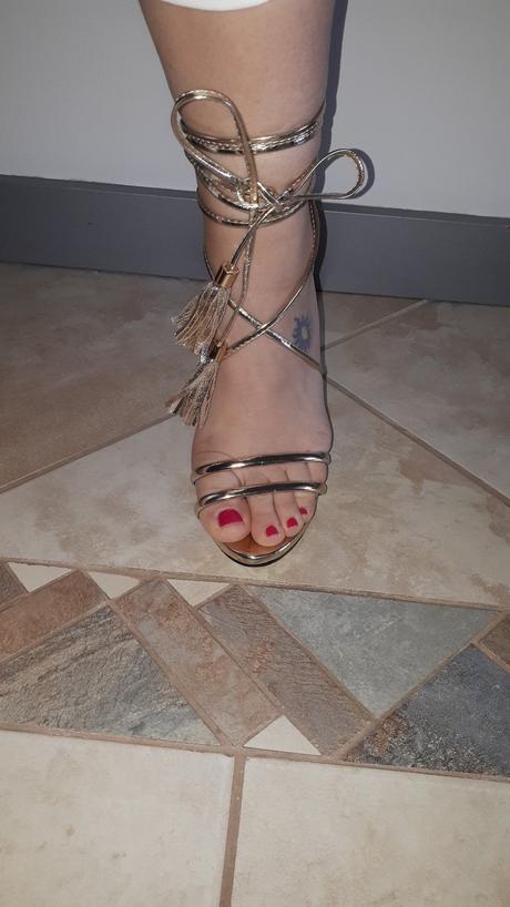 Zlate sandale, 39