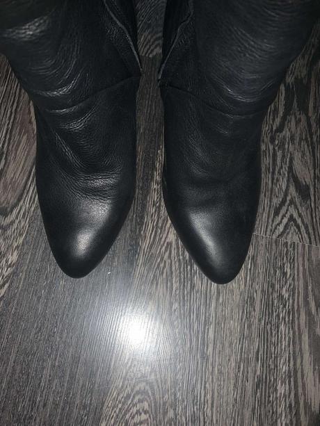 Kožené čižmy zara 36, zara,36
