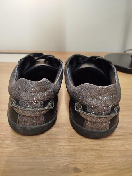 Shapen barefoot tenisky feelin chic black glitter, 39