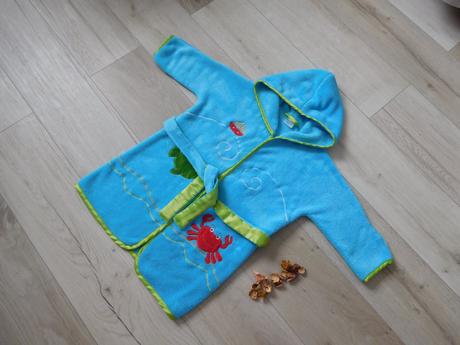 Župan pre diťatko 104/110 huňatý makký,, 104