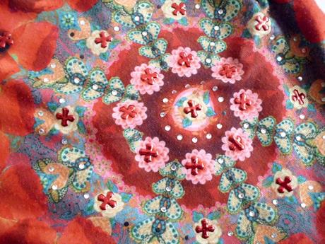 Tmavočervené, desigual,xl