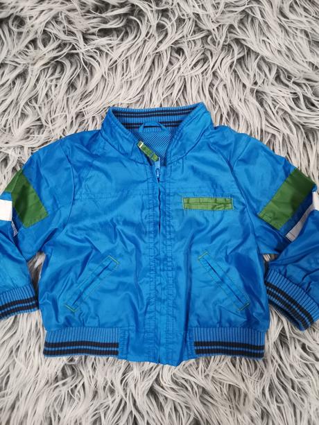 Modrá bundička, mothercare,80