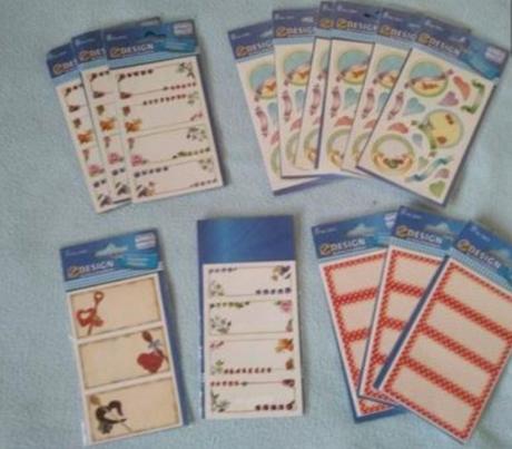 Nalepky na pohare po 0.2eur za ks, 