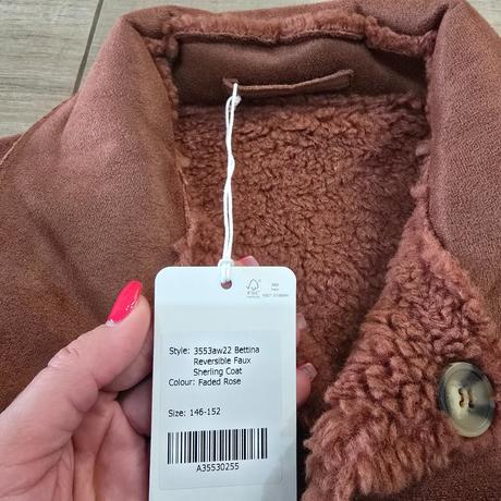 Pompdelux ovčí kabát 146/152, pompdelux,146