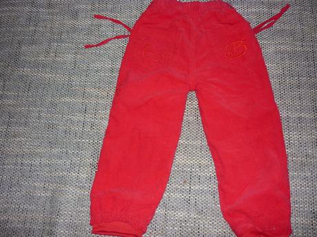 Nohavice zateplene flisom vnutri na 5 rokov, 116