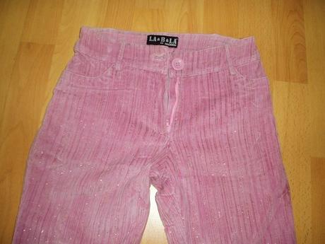 Trblietavé mendžestrové nohavice-s, s