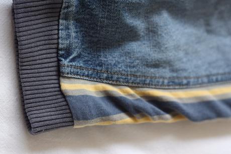 Zateplené rifle, h&m,80