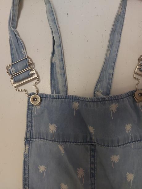 Sukňa na traky s palmami, new look,s