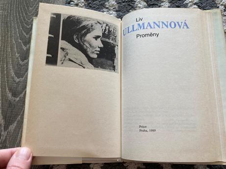 Proměny liv ullmann-prvé vyd.1989,