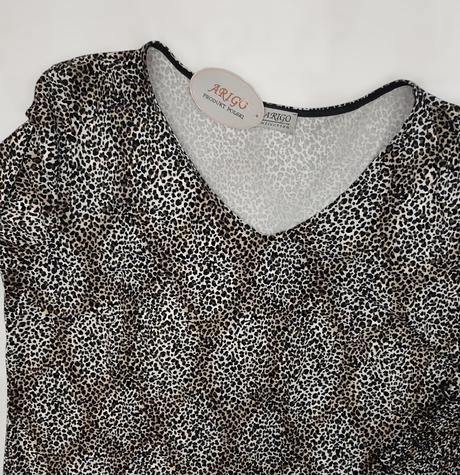 Top s leopardím vzorom, 4xl