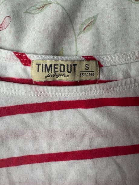 Pásikavé tričko timeout, timeout,s