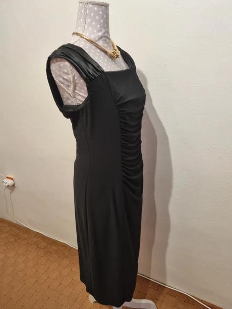 Čierne elegantné šaty joseph ribkoff veľ. 38/40, m