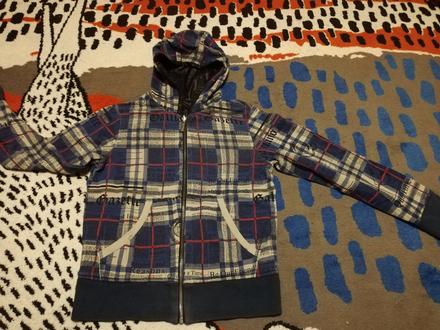 Obojstranná jarná bunda na 8-9 rokov, 146