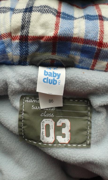 Raz oblečená, baby club,86