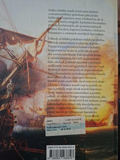 Kniha piráti svetových morí,