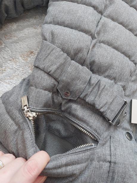 Zimná dlhšia bunda, f&f,40