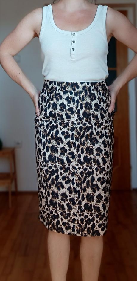 Tigrovana sukňa, esmara,s
