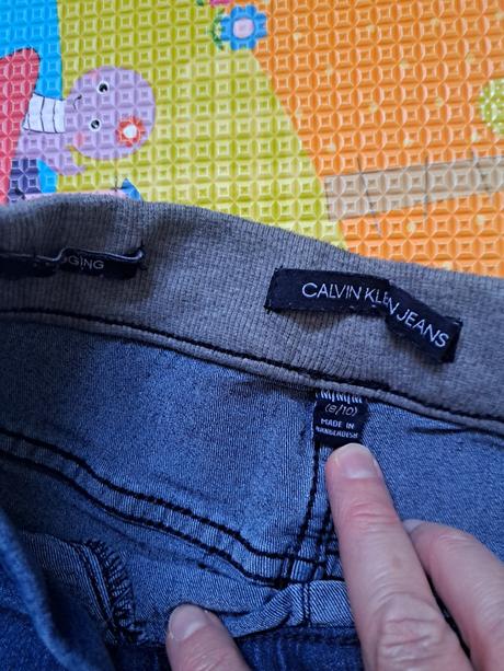 Jeggins jeans - dievcenske calvin klein, calvin klein,128