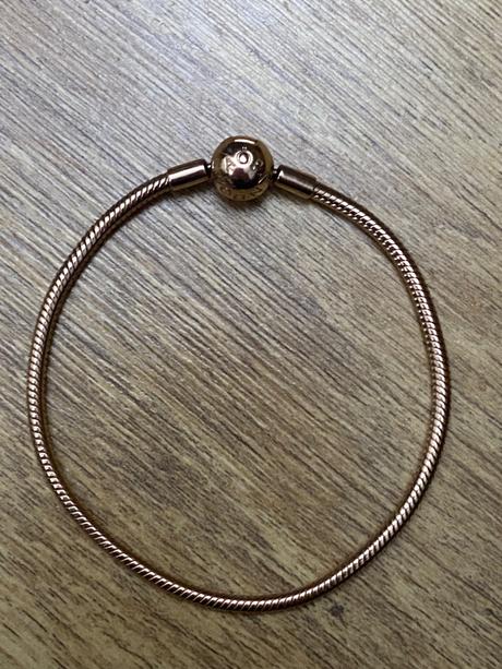 Pandora rosegold naramok, pandora