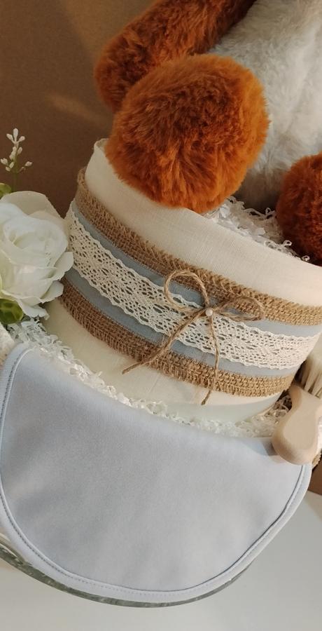 Plienková torta líščie objatie - pre chlapčeka,