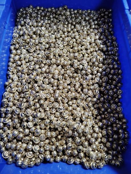 Rolničky, zvončeky,... na tvorbu vianočných dekorá, 