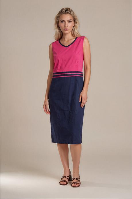 Elegantné šaty gerry weber vo fuksiovej farbe, gerry weber,48