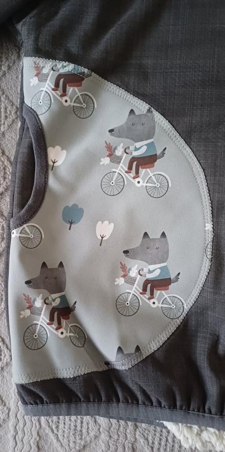 Sofshellová bunda s barančekom, 134